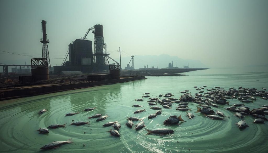 Baotou Toxic Lake pollution